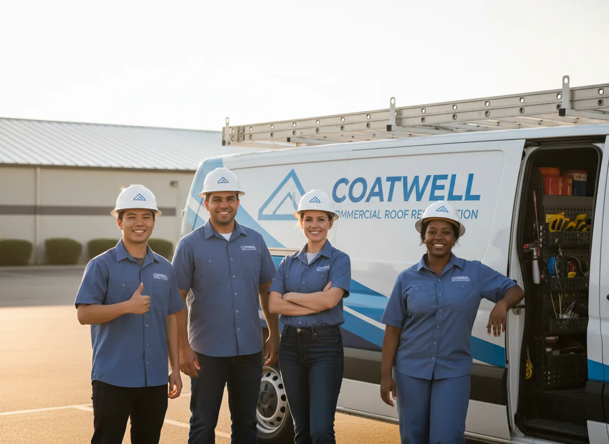 Commercial roof coating company in Gladewater, TX